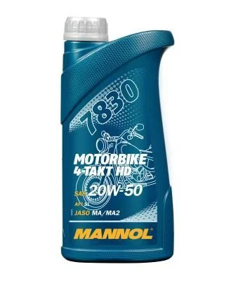 Variklio alyva 4-Takt Motorbike HD 20W-50 SCT - MANNOL MN7830-1