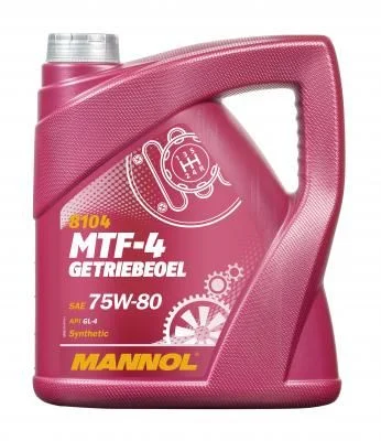 Greičių dėžės alyva MTF-4 Gear Oil 75W-80 GL-4 SCT - MANNOL MN8104-4