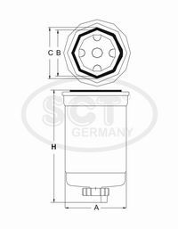 Kuro filtras SCT - MANNOL ST6106