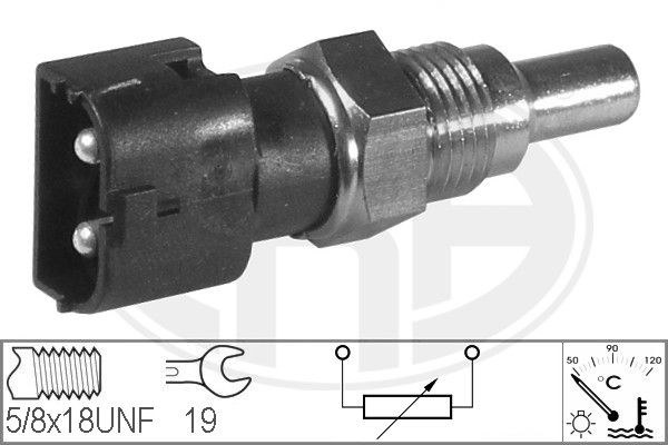 Sensor, coolant temperature ERA 330105