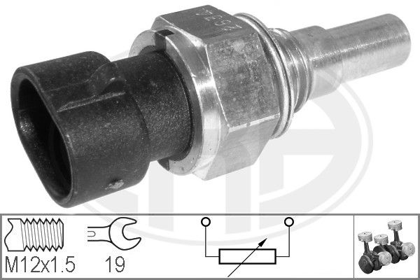 Sensor, coolant temperature ERA 330107