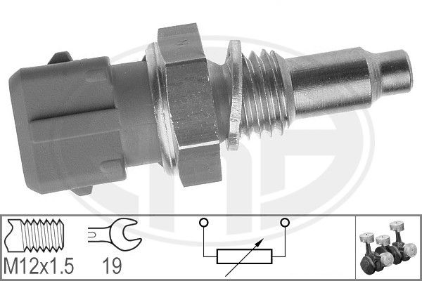 Sensor, coolant temperature ERA 330120