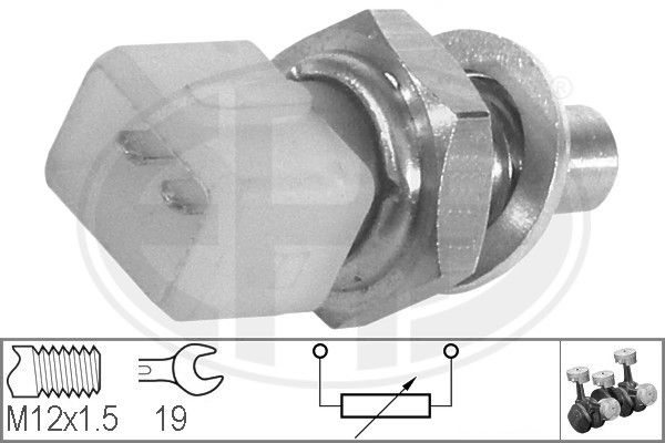 Sensor, coolant temperature ERA 330132