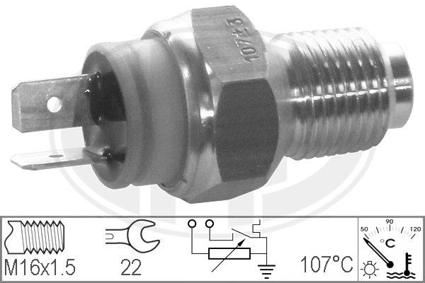 Sensor, coolant temperature ERA 330148