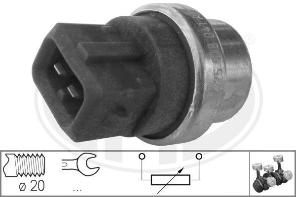 Sensor, coolant temperature ERA 330286