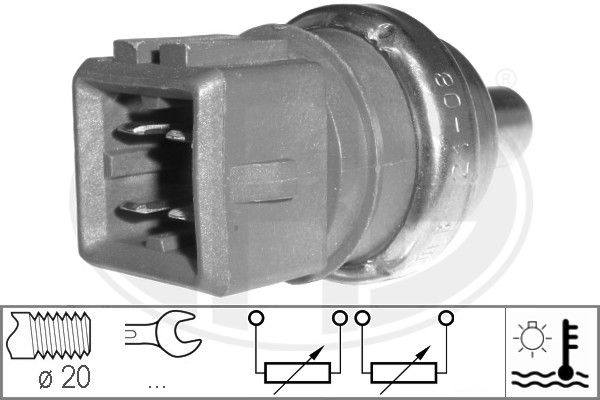 Sensor, coolant temperature ERA 330497