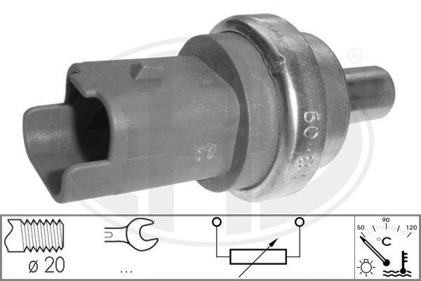 Sensor, coolant temperature ERA 330502