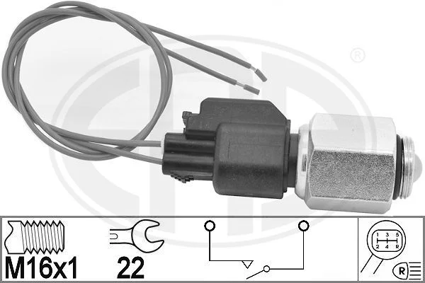 Jungiklis, atbulinės eigos žibintas ERA 330946