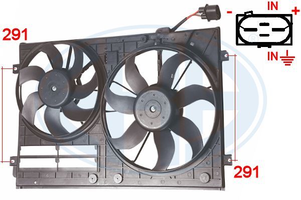 Fan, engine cooling ERA 352035