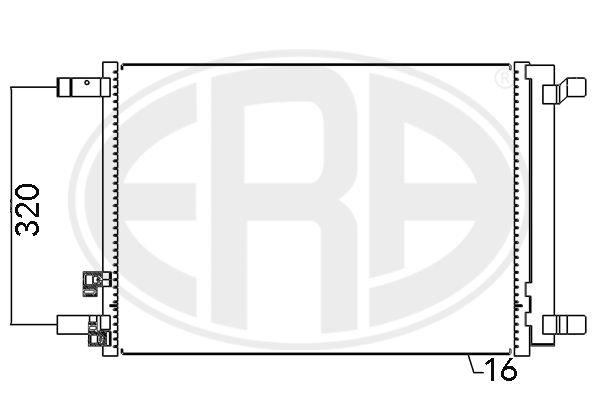 Kondensatorius, oro kondicionierius ERA 667094