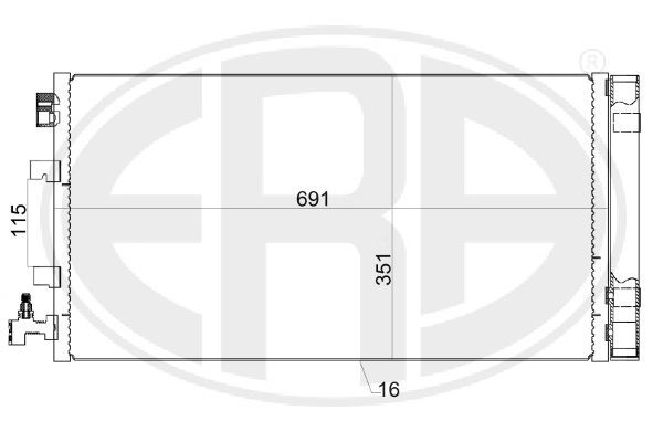 Kondensatorius, oro kondicionierius ERA 667155