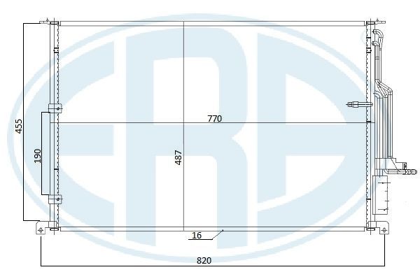 Kondensatorius, oro kondicionierius ERA 667270