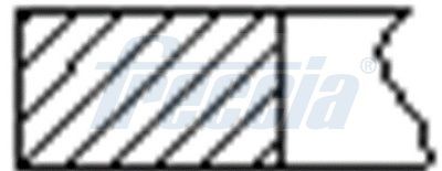 Set klipnih prstenova FRECCIA FR10-204500