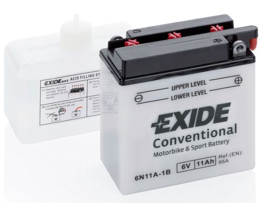 Starter Battery EXIDE 6N11A-1B