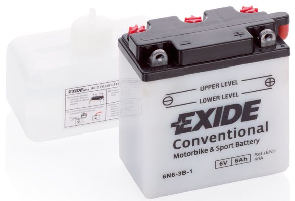 Starter Battery EXIDE 6N6-3B-1