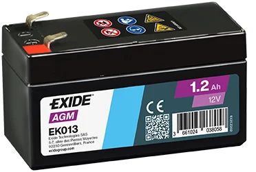 Akumuliatorius exide EK013