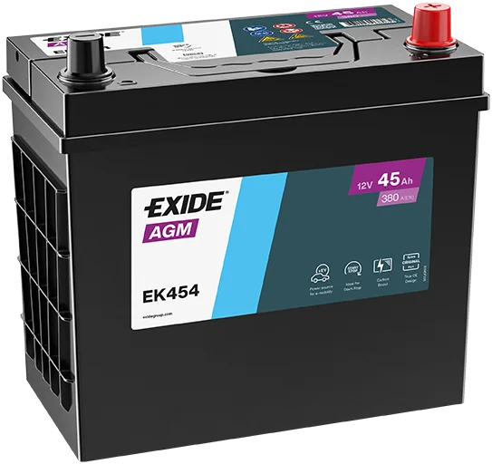 Starterio akumuliatorius EXIDE EK454