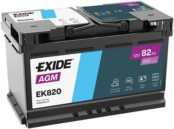 Starterio akumuliatorius EXIDE EK820