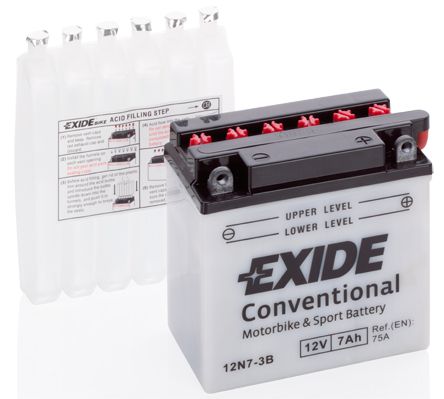 Стартерний акумулятор EXIDE 12N7-3B