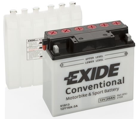 Starter Battery EXIDE 12Y16A-3A