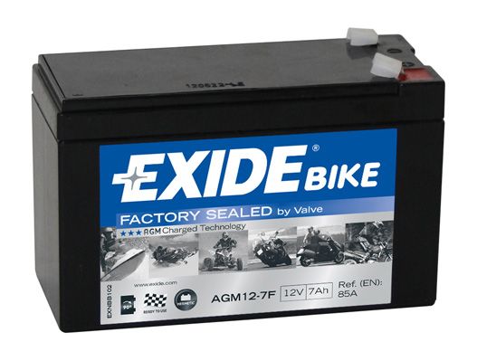 Starter Battery EXIDE AGM12-7F