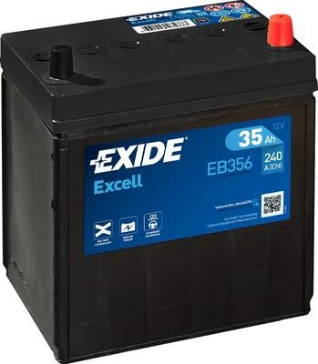 Стартерний акумулятор EXIDE EB356