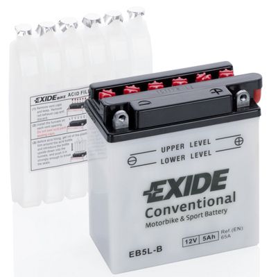 Стартерний акумулятор EXIDE EB5L-B