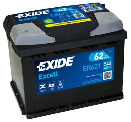 Стартерний акумулятор EXIDE EB621