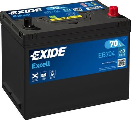 Стартерний акумулятор EXIDE EB704