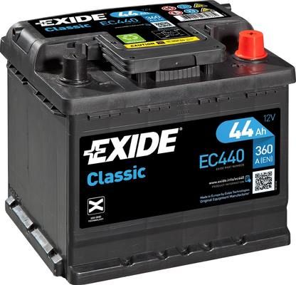 Стартерний акумулятор EXIDE EC440