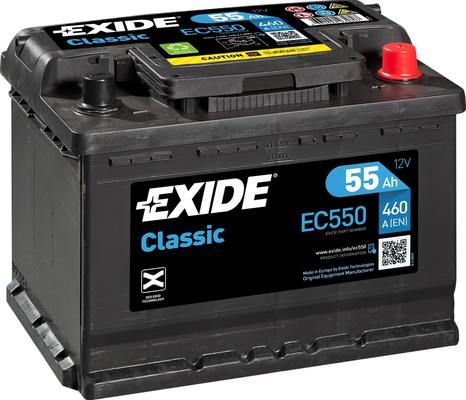 Starterio akumuliatorius EXIDE EC550