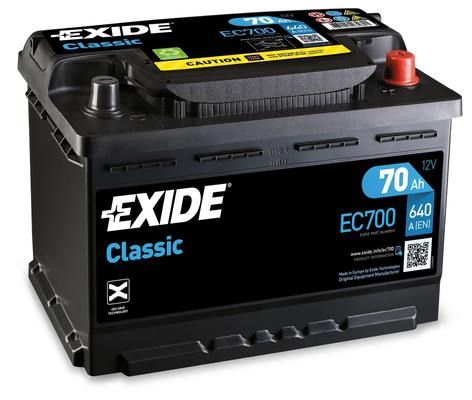 Starterio akumuliatorius EXIDE EC700