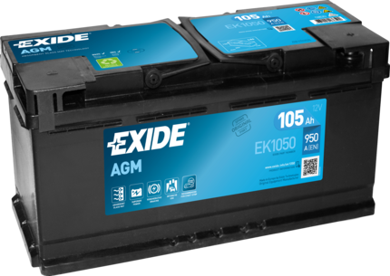 Starter Battery EXIDE EK1050