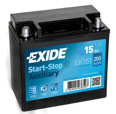 Starterio akumuliatorius EXIDE EK151