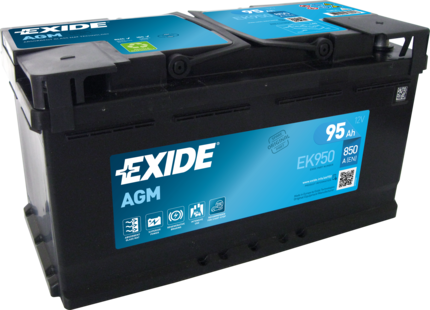 Стартерний акумулятор EXIDE EK950