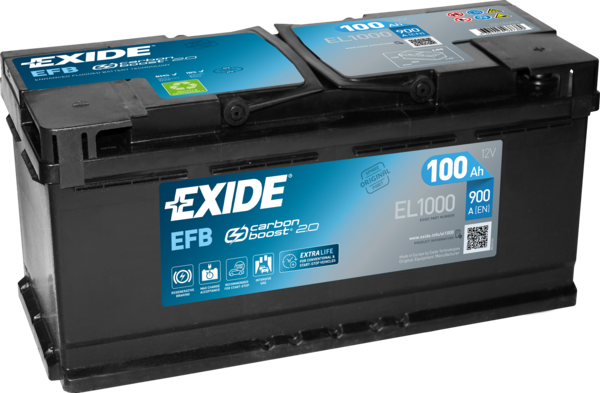 Стартерний акумулятор EXIDE EL1000