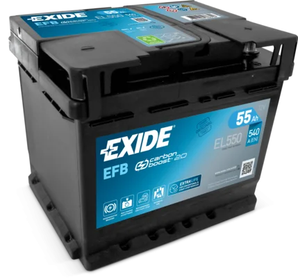 Starterio akumuliatorius exide EL550