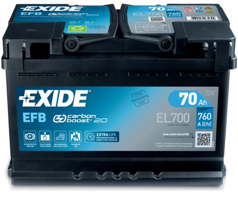 Starterio akumuliatorius EXIDE EL700