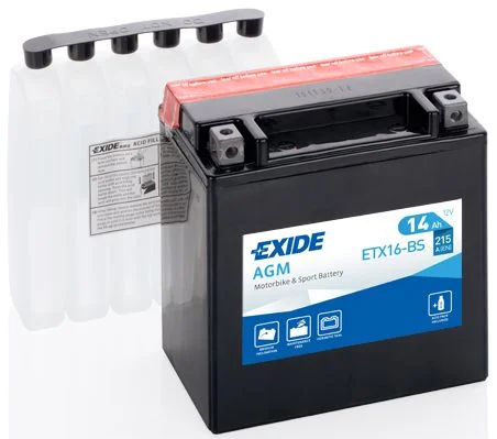 Starter Battery EXIDE ETX16-BS