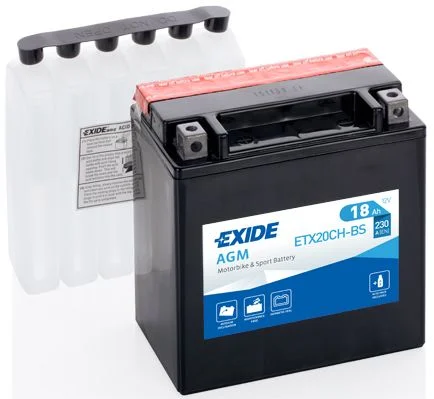 Стартерний акумулятор EXIDE ETX20CH-BS