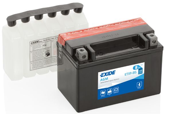 Starter Battery EXIDE ETX9-BS