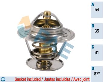 Termostatas, aušinimo skystis FAE 5307087