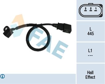 Sensor, camshaft position FAE 79164