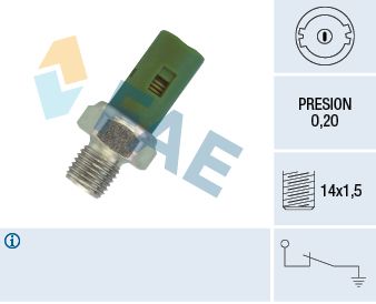 Oil Pressure Switch FAE 12630