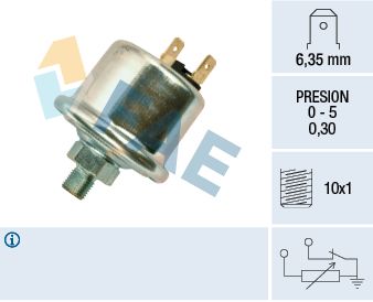 Sensor, oil pressure FAE 14740