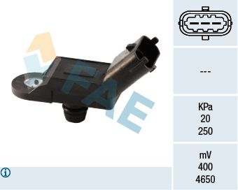 Sensor, intake manifold pressure FAE 15019