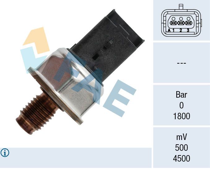 Sensor, fuel pressure FAE 15601