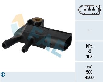 Sensor, exhaust pressure FAE 16100