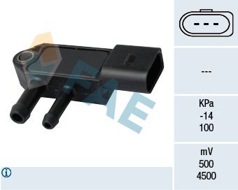 Sensor, exhaust pressure FAE 16109