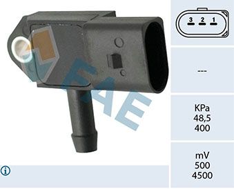 Sensor, intake manifold pressure FAE 16133